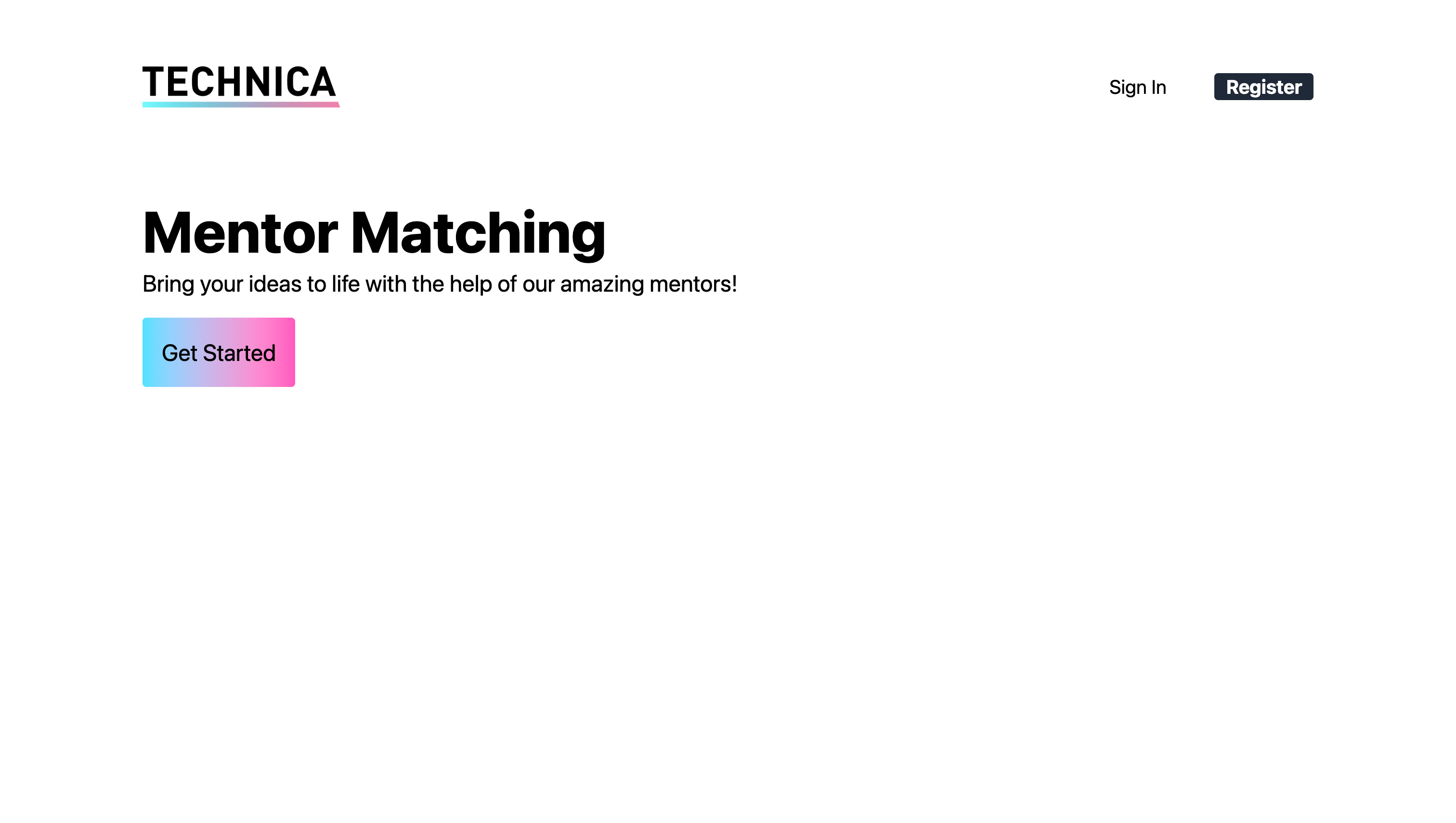 Mentor Matching